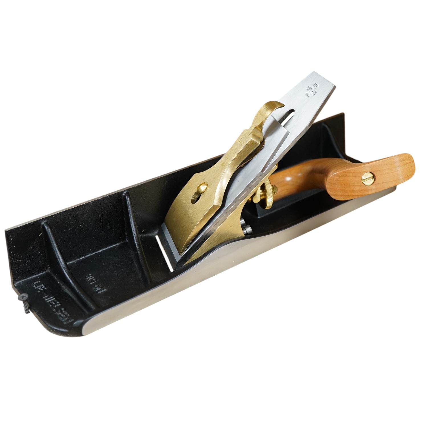 A Lie-Nielsen Toolworks shooting plane, ‘Shoot Board Plane’ (No.51R), in the original fitted wooden box with paperwork